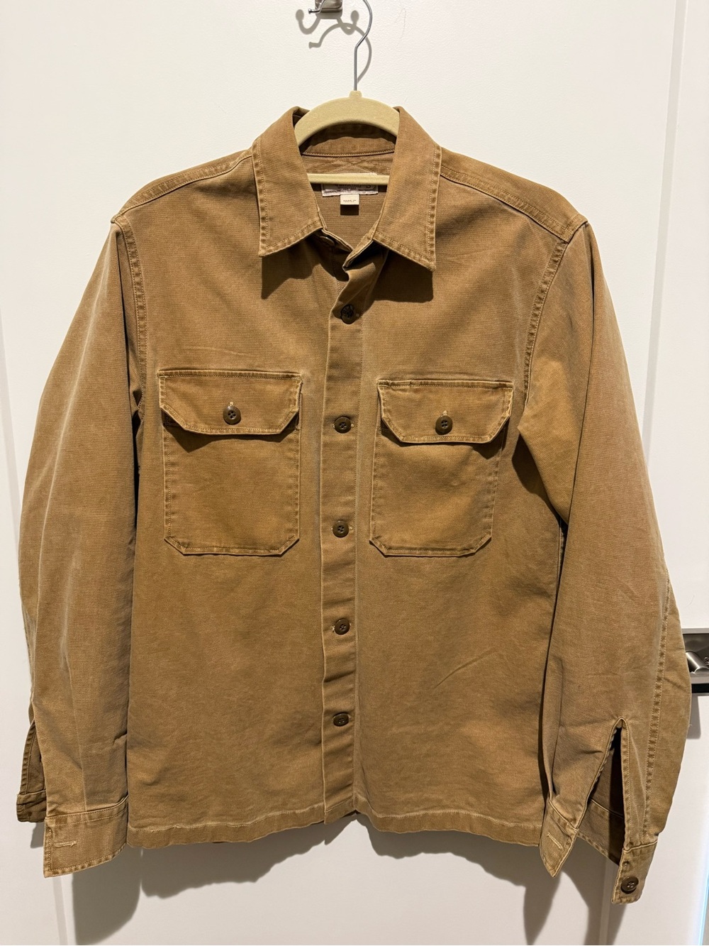 Wallace & Barnes Shirt Jacket in Duck Canvas -  JCrew - Vintage - Small